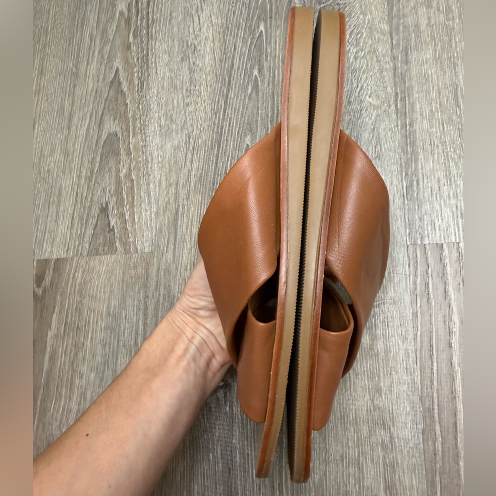 Everlane The Day Crossover Sandal Sienna Brown Size 10 - Picture 7 of 10
